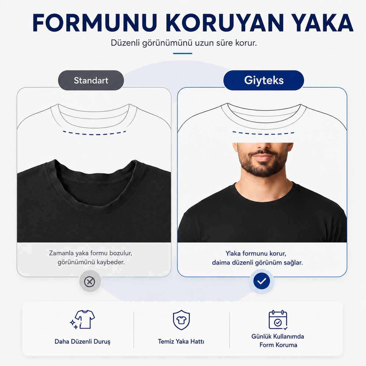 10'Lu Premium Tişört Paketi