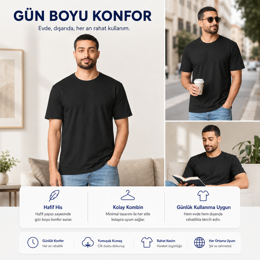 10'Lu Premium Tişört Paketi